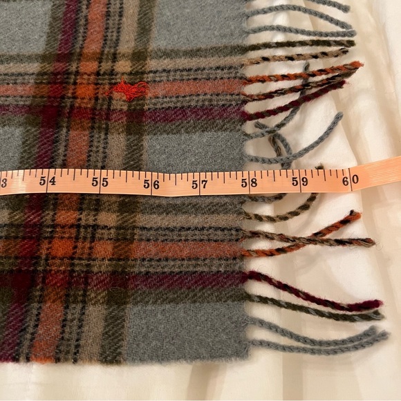 Polo Ralph Lauren Wool Plaid Scarf - Picture 9 of 9
